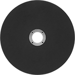 Image of Product. Front orientation. Cutoff Saw Wheels. Cutoff Saw Wheels for Metallurgical Testing.