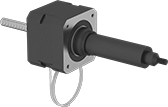 Image of Product. Front. Front orientation. Electric Actuators. Compact Stepper Motor Electric Actuators.