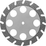 Image of Product. Side1 orientation. Rotary Tool Blades. Dremel-Compatible Rotary Tool Blades for Plastic, Style C.