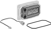 Image of Product. Front orientation. Flowmeter Displays. Socket-Connect Flowmeter/Totalizers, Flowmeter/Totalizers, Digital Display.