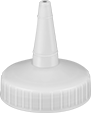 Image of Product. Replacement Lid for Style D. Front orientation. Condiment Container Lids. Style D.
