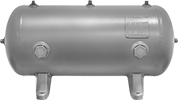 Image of Product. Horizontal. Front orientation. Compressed Air Storage Tanks. ASME-Code Compressed Air Storage Tanks, Horizontal Mount.