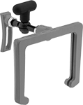Image of Product. Front orientation. Chip Guards. Chip Guards for Bench and Pedestal Grinders, Style C.