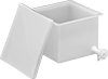 Rectangular Plastic Batch Tanks with Faucet