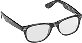 Image of Product. Front orientation. Safety Glasses. Eye-Strain-Relief Glasses, Style A.