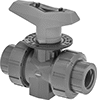 Easy-to-Install Plastic Threaded Flow-Adjustment Valves