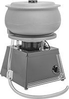 Image of Product. Front orientation. Tumblers. Fast-Polish Vibrating Tumblers, Heavy Duty.
