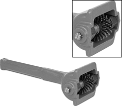 Image of Product. With Spur Cutters and Foot Rest. Front orientation. Contains Inset. Grinding Wheel Dressers. Handheld Grinding Wheel Dressers, With Spur Cutters, Foot Rest.