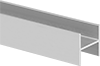 Architectural 6063 Aluminum H-Bars