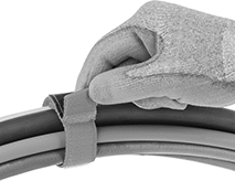 Image of ProductInUse. Front orientation. Hook and Loop Straps. Easy-Adjust Hook and Loop Straps, Straps.