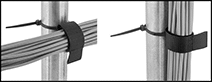 Image of ProductInUse. Front orientation. Contains Border, MultipleImages. Hook and Loop Straps. Mountable Hook and Loop Straps, Cable Tie Mount, Straps with 360° Rotation.