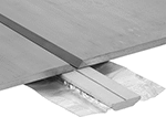 Image of ProductInUse. Front orientation. Weld-Backing Tape. Ceramic Weld-Backing Tape, Flat Center Strip.