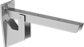 Image of Product. Front orientation. Shelf Brackets. Heavy Duty Fold-Away Shelf Brackets, Style C.