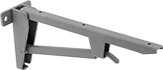 Image of Product. Front orientation. Shelf Brackets. Heavy Duty Fold-Away Shelf Brackets, Style A.