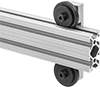 T-Slotted Framing Track Rollers