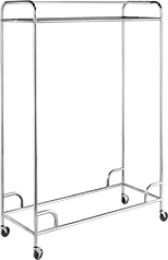 Image of Product. Front orientation. Coat Racks. Coat Racks, Rolling.