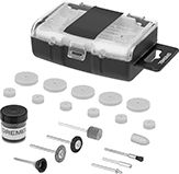 Image of Product. Front orientation. Rotary Tool Buffing and Polishing Kits.