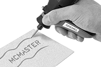 Image of ProductInUse. Front orientation. Rotary Tool Grips.