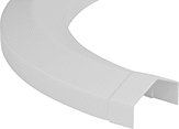 Image of Product. Front orientation. Conveyor Covers. 90° Curved Covers.