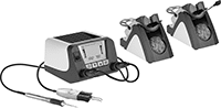 Image of Product. Soldering, Desoldering. Front orientation. Soldering and Desoldering Stations. Multichannel Soldering and Desoldering Stations, WT2M Series, Model Number WT2021M.
