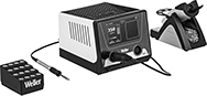 Image of Product. Soldering. Front orientation. Soldering and Desoldering Stations. Multichannel Soldering and Desoldering Stations, WXsmart Series, Model Number WXS2012.