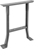 Image of Product. Front orientation. Workbench Bases. Standard Duty Workbench Legs, Stationary.