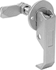 Lift-and-Turn Tight-Hold L-Handle Padlockable Cam Latches