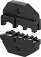 Image of Product. Front orientation. Wire and Cable Crimper Dies. Cordless Terminal and Splice Crimpers.
