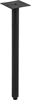 Image of Product. Fixed Height Straight. Front orientation. Table Legs. Single-Column Table Legs, Stationary Fixed Height, Straight Legs.