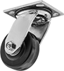 Food Industry Casters with Phenolic Wheels