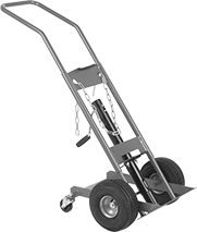 Image of Product. Front orientation. Cylinder Trucks. Lift-Assist Cylinder Trucks.