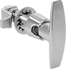 Tight-Hold T-Handle Padlockable Cam Latches