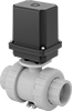 Motor-Actuated On/Off Valves for Chemicals