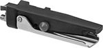 Image of Product. Front orientation. Abrasive Blaster Safety Switches. Air Powered, Handle Actuator.