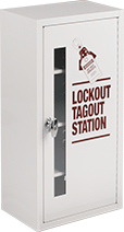 Image of Product. Front orientation. Lockout Organizing Stations. Style J.