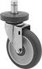 Friction-Grip Stem Casters for InterMetro Shelving