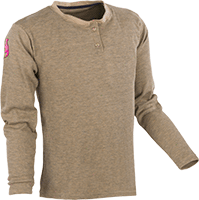 Image of Product. Front orientation. Shirts. Flame- and Arc-Flash-Protection Base Layer Shirts, Women's Clothes.