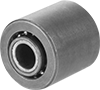 Image of Product. Front orientation. Wheels. Heavy Duty Flow Rails.