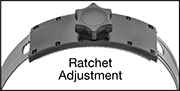 Image of Specification. Front orientation. ZoomedIn view. Contains Annotated, Border. Ratchet Adjustment. Hard Hats with Face Shield and Earmuffs.