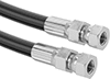 Lightweight Abrasion-Resistant Hydraulic Hose with Female Threaded Fittings