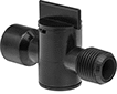 Image of Product. Front orientation. Coolant Hose and Fittings. Snap-Loc Coolant Hose and Fittings, Coolant Supply On-Off Valves—Threaded on Both Ends.