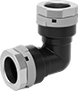 Aluminum Quick-Connect Pipe Fittings for Compressed Air