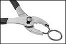 Image of ProductInUse. Front orientation. Contains Border. Hose and Tube Pliers. Clamp-Installing Hose and Tube Pliers.