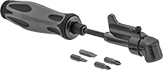 Image of Product. Front orientation. Screwdrivers. Tight-Clearance Bit Screwdrivers with Offset Tip.
