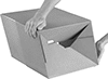 Pop-Up Cardboard Shipping Boxes
