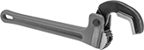 Image of Product. Front orientation. Pipe Wrenches. Self-Adjusting Pipe Wrenches.