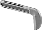 Image of Product. Replacement Hook Jaws. Front orientation. Pipe Wrench Jaws. Replacement Hook Jaws.