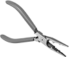 Strip and Crimp Long-Nose Pliers