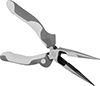 Electrical-Insulating Long-Nose Pliers