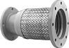 Vibration-Resistant Water Hose with Reducing Flanges